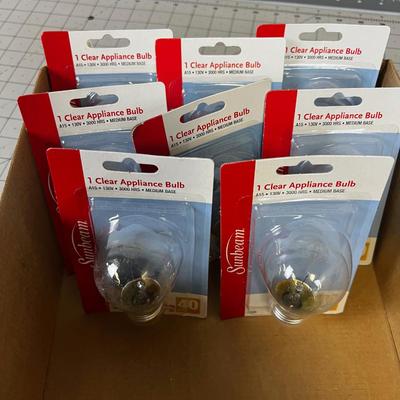 8 Appliance Bulbs 