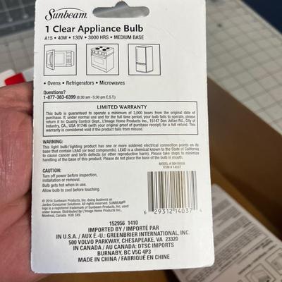 8 Appliance Bulbs 