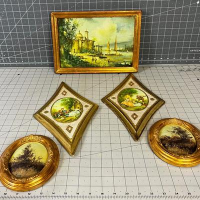 Golden Lovely Plaque (5) 