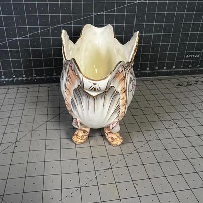 Antique Hand Painted Bowl 