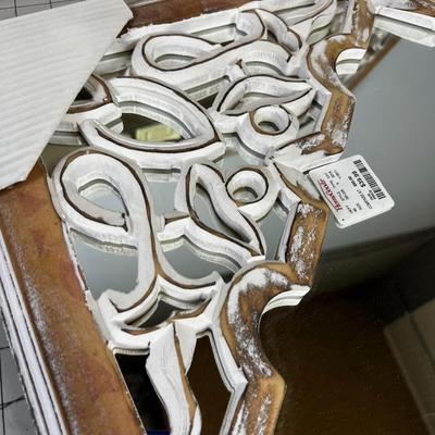 Pair of Shabby Chic Accent Mirrors, NEW 