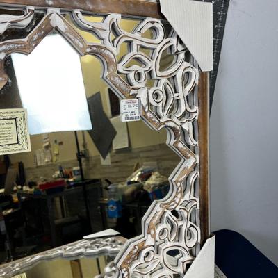 Pair of Shabby Chic Accent Mirrors, NEW 