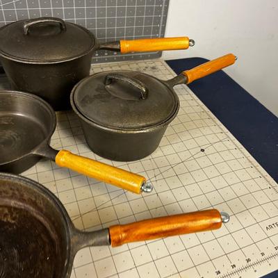 Cast Iron Cook Set 5 Pieces