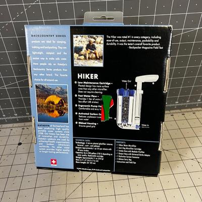 Katavyn Water Filter NEW in the Package