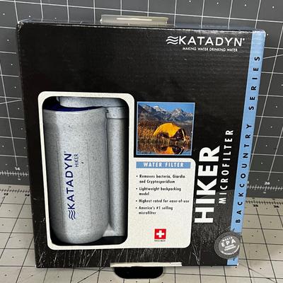 Katavyn Water Filter NEW in the Package