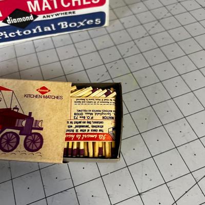 Matches (13 Boxes) and Emergency Candle