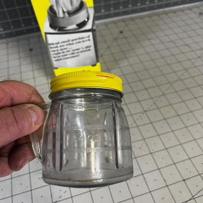 (3) Mini Oster Mimi Blend Containers. 