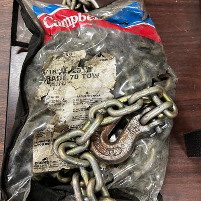 Like New Heavy Duty Tow Chain