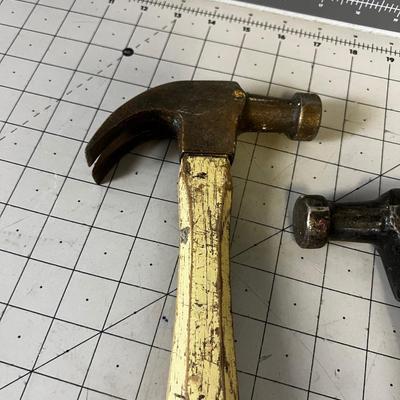 Pair of Wood Hammers 