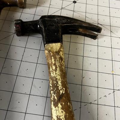 Pair of Wood Hammers 