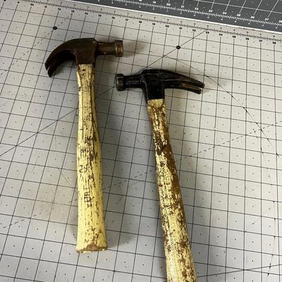 Pair of Wood Hammers 