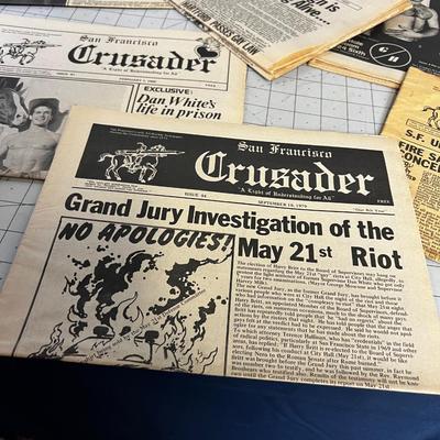 Gay CRUSADER paper Late 70's Early 80's 