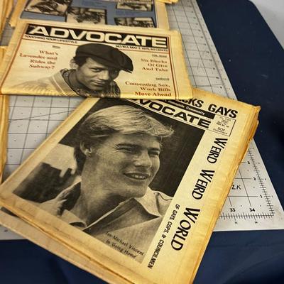 Advocate News Paper Mid 70's 