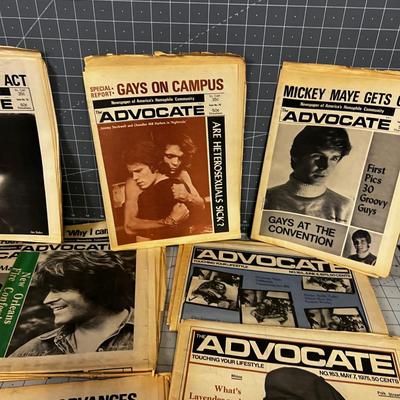 Advocate News Paper Mid 70's 