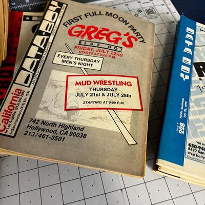 Data Boy Gay News Print Magazine Late 70's / Early 80's Multiples o same issue