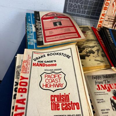 Data Boy Gay News Print Magazine Late 70's / Early 80's Multiples o same issue