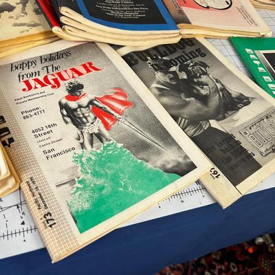 Data Boy Gay News Print Magazine Late 70's / Early 80's Multiples o same issue