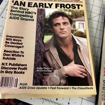 Advocate Magazine Several Multiples of the same issue. 