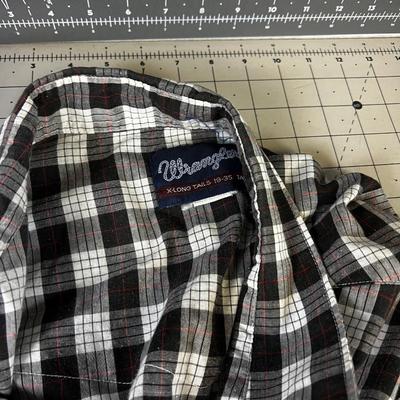 (3) Wrangler Snap Front XL Men's Shirts
