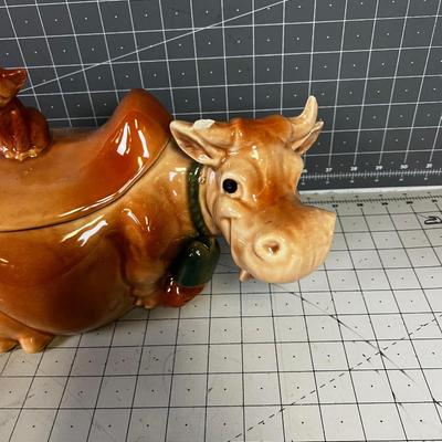 Brush McCoy ELSIE the COW Cookie Jar DARLING! 