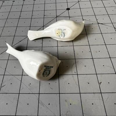 2 Lenox Bird Sculptures 