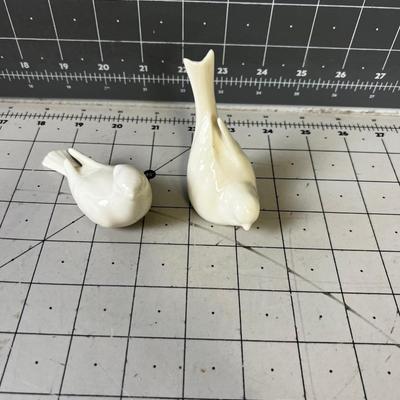 2 Lenox Bird Sculptures 