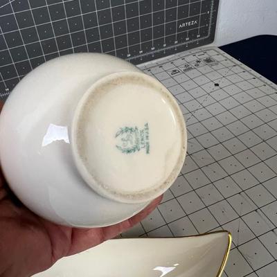 Lenox Bowl and Bud Vase