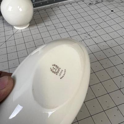 Lenox Bowl and Bud Vase