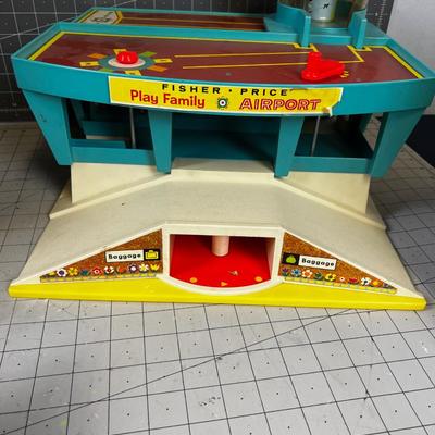 AWESOME! PLAY FAMILY Airport and 2 Planes, With Original Boxes Little People 