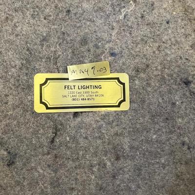 Exquisite! Capodimonte Lamp From Felt Lighting 