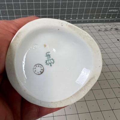 Dresden  Figurine Fancy Coat man with Lamb