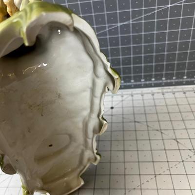 Saxony Art Nouveau Cart with Horses 