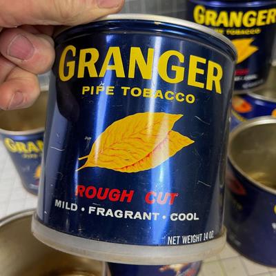 Pipe Tobacco Tins 