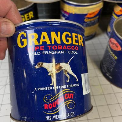 Pipe Tobacco Tins 