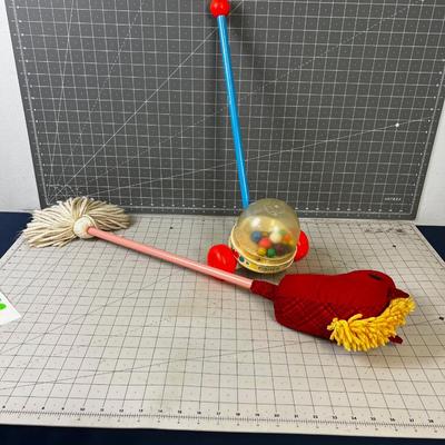 Fisher Price Pop Corn Machine and a Hobby Horse