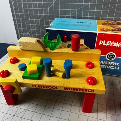 Play Skool Work Bench and Cobbler Bench. Both with Original Boxes