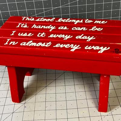 CHILDS STEPPING STOOL, DARLING! 