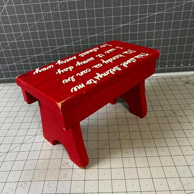 CHILDS STEPPING STOOL, DARLING! 
