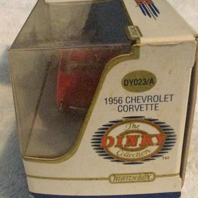 Lot 27KB - DINKY , Matchbox 1956 Chevrolet Corvette, Matchbox Collectables