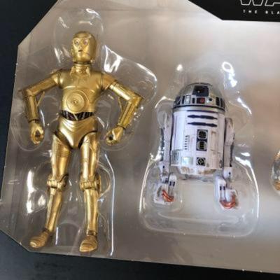 1036 - Star Wars 6â€ scale droids 4 pack
