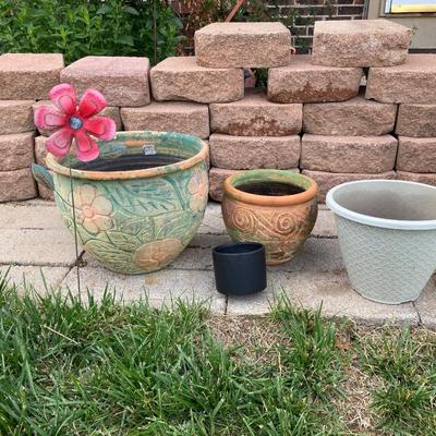 CLAY POTS AND PLANTERS & More