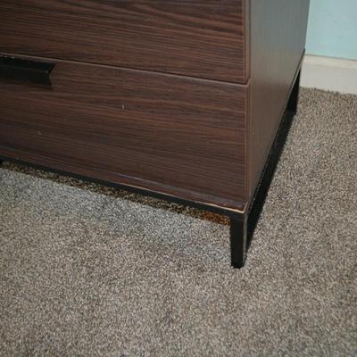 LOT 37. FOUR DRAWER DRESSER
