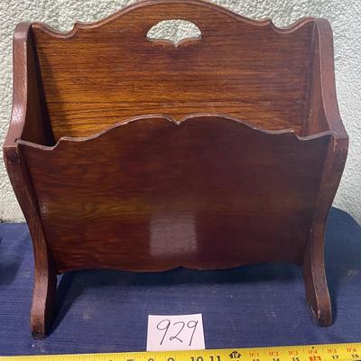 Vintage Heavy Magazine Rack
