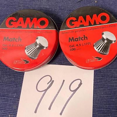 Gamo Match Pellets