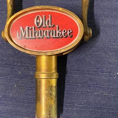 Old Milwaukee Beer Keg Tap