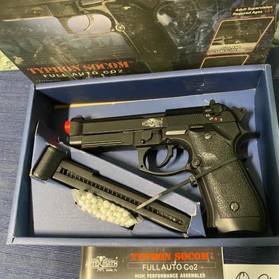 Typhoon Socom Full Auto CO2 Pistol