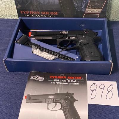 Typhoon Socom Full Auto CO2 Pistol