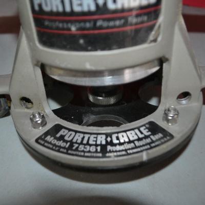 LOT 98. PORTER CABLE ROUTER MODEL 75361
