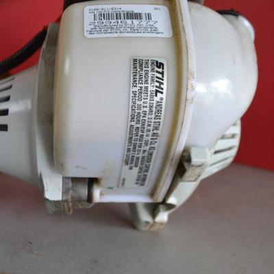 LOT 132. STIHL KOMBI MOTOR  MULTI SYSTEM POWER HEAD AND WEED CUTTER ATTACHMENT