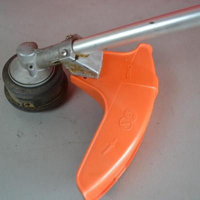 LOT 132. STIHL KOMBI MOTOR  MULTI SYSTEM POWER HEAD AND WEED CUTTER ATTACHMENT